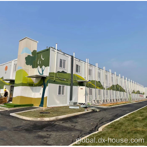 2 storey apartments building container office house
